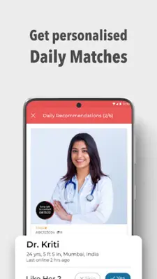 DoctorsMatrimony android App screenshot 1
