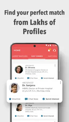 DoctorsMatrimony android App screenshot 3